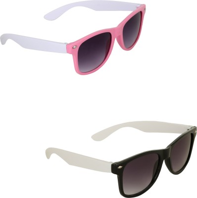 AMOUR Wayfarer Sunglasses(For Boys & Girls, Black)
