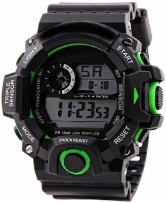 Razyloo 01+GGG Digital Watch - For Boys