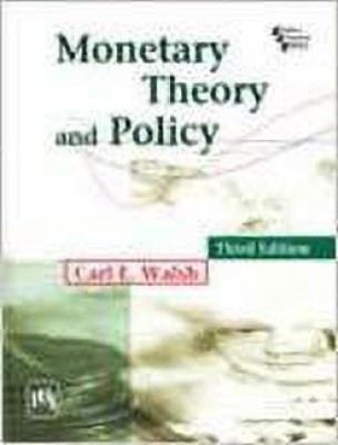 Monetary Theory and Policy 3rd Edition(English, Paperback, Walsh C E)