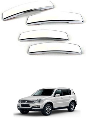 RONISH Plastic Car Door Guard(White, Pack of 4, Mahindra, Rexton)