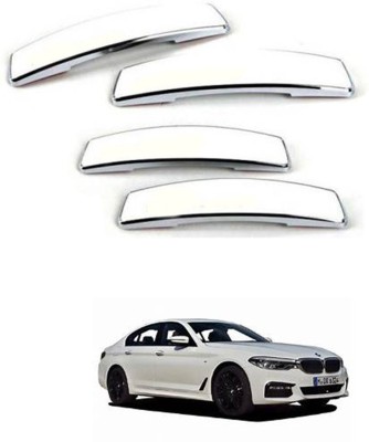 RONISH Plastic Car Door Guard(Silver, Pack of 4, BMW, 520d)