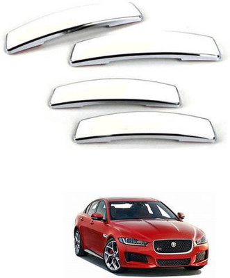 RONISH Plastic Car Door Guard(White, Pack of 4, Jaguar, Universal For Car)