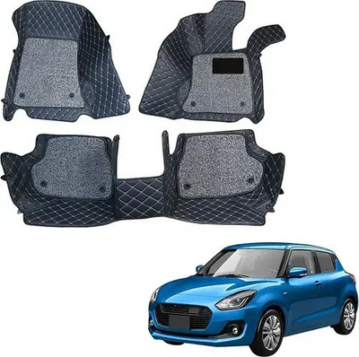 arneja trading company Leatherite 7D Mat For  Maruti Suzuki New Swift(Black)