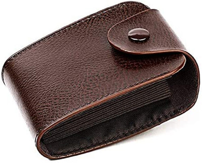 Flipkart SmartBuy Coffee Leather Credit 15 Card Holder(Set of 1, Brown)