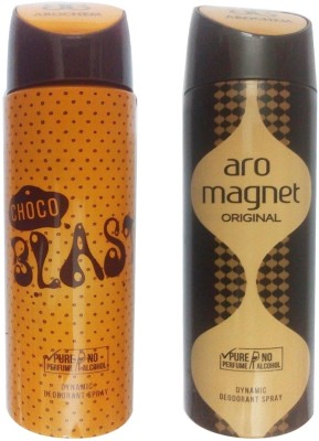 AROCHEM AROCHEM011 Deodorant Spray  -  For Men & Women(200 ml, Pack of 2)