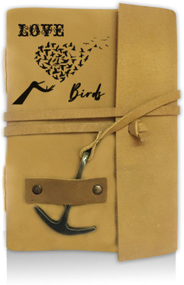 Flipkart SmartBuy Handmade paper diary A5 Diary UNRULED 200 Pages(Brown)