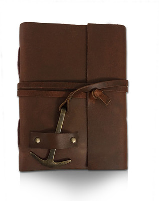 Flipkart SmartBuy Handmade paper diary A5 Diary UNRULED 200 Pages(Brown)