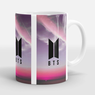 Sublikraft B S T Printed Ceramic Coffee Mug(330 ml)