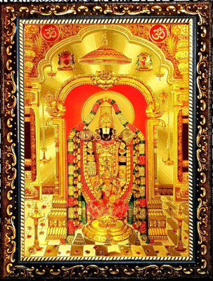 SUNINOW Tirupati Balaji Religious Frame