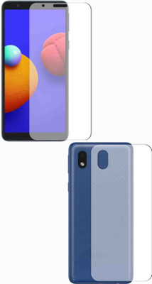 Fashion Way Front and Back Screen Guard for SAMSUNG GALAXY M01 CORE(Pack of 2)