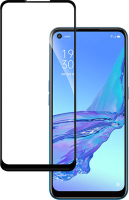 HUPSHY Edge To Edge Tempered Glass for Oppo A53(Pack of 1)