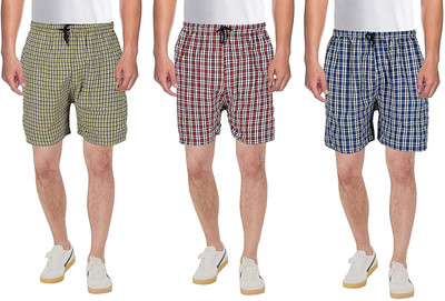 Strobine Checkered Men Boxer