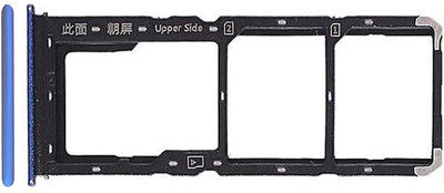 REOTEL Sim Card Tray(Compatible With VIVO Y11 : BLUE)