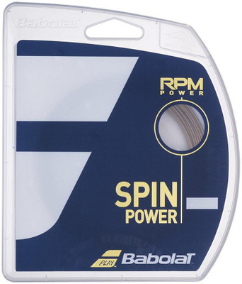 BABOLAT RPM POWER 16 Tennis String - 12 m(Brown)