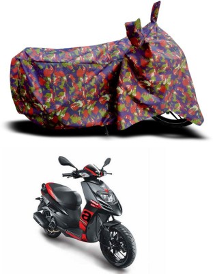 ANTHUB Waterproof Two Wheeler Cover for Aprilia(SR 150, Multicolor)