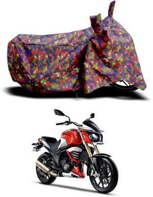 ANTHUB Waterproof Two Wheeler Cover for Mahindra(Mojo, Multicolor)