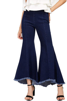 ILMAX Jogger Fit Women Dark Blue Jeans