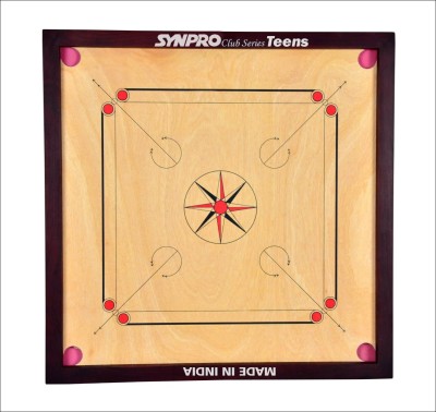 Synpro Club Series Teens 81.28 cm Carrom Board(Beige)