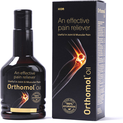 Orthomol An Effective Pain Reliever Joint & Muscular Pain Oil- 100ml Liquid  (100 Ml) For Rs. 179 @ 32 %