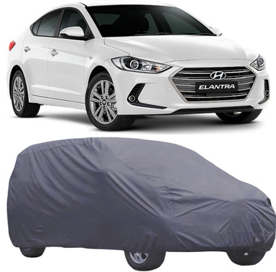 ABS AUTO TREND Car Cover For Hyundai Elantra (Without Mirror Pockets)(Grey)