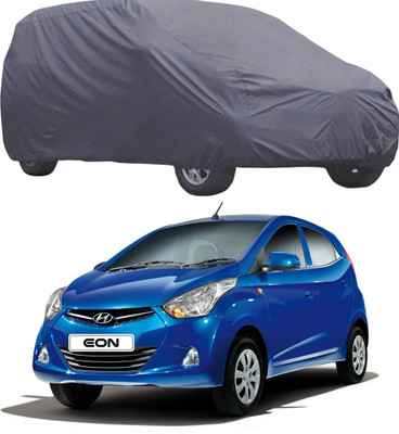 ABS AUTO TREND Car Cover For Hyundai Eon (Without Mirror Pockets)(Grey)