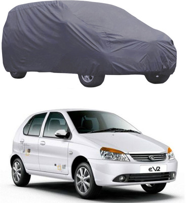ABS AUTO TREND Car Cover For Tata Indica eV2 (Without Mirror Pockets)(Grey)