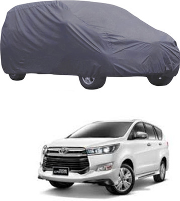 ABS AUTO TREND Car Cover For Toyota Innova Crysta (Without Mirror Pockets)(Grey)