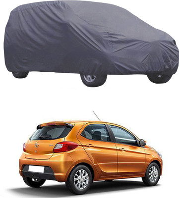 ABS AUTO TREND Car Cover For Tata Tiago (Without Mirror Pockets)(Grey)