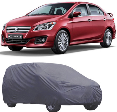 ABS AUTO TREND Car Cover For Maruti Suzuki Ciaz (Without Mirror Pockets)(Grey)