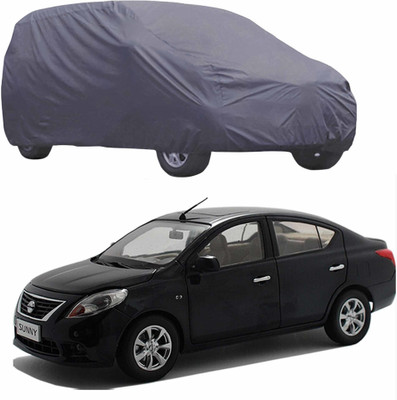 ABS AUTO TREND Car Cover For Nissan Sunny (Without Mirror Pockets)(Grey)