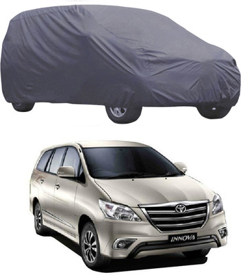 ABS AUTO TREND Car Cover For Toyota Innova (Without Mirror Pockets)(Grey)