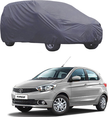 ABS AUTO TREND Car Cover For Tata Tiago (Without Mirror Pockets)(Grey)