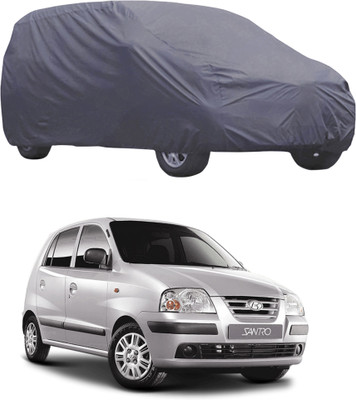 ABS AUTO TREND Car Cover For Hyundai Santro Xing (Without Mirror Pockets)(Grey)