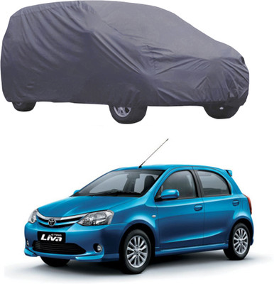 ABS AUTO TREND Car Cover For Toyota Etios Liva (Without Mirror Pockets)(Grey)