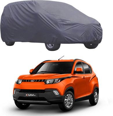 ABS AUTO TREND Car Cover For Mahindra KUV100 (Without Mirror Pockets)(Grey)