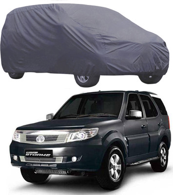 ABS AUTO TREND Car Cover For Tata Safari Storme (Without Mirror Pockets)(Grey)