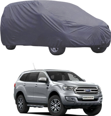 ABS AUTO TREND Car Cover For Ford Endeavour (Without Mirror Pockets)(Grey)