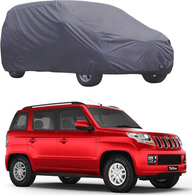 ABS AUTO TREND Car Cover For Mahindra TUV300 (Without Mirror Pockets)(Grey)