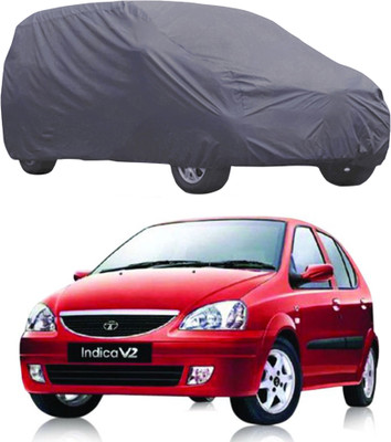 ABS AUTO TREND Car Cover For Tata Indica V2 (Without Mirror Pockets)(Grey)