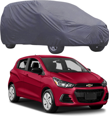 ABS AUTO TREND Car Cover For Chevrolet Spark (Without Mirror Pockets)(Grey)