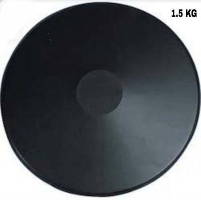 Ankaro PU Black discus throw 1.5 kg Plastic Discus Throw Disc(1.5 kg)