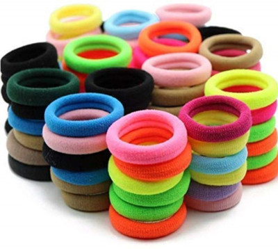 shree shan elastic hair rubber bands Rubber Band(Multicolor)
