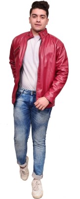 Fashion Point Full Sleeve Solid Men Jacket