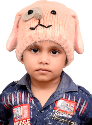 Brats N Beauty Kids Cap(Beige)