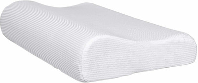 KitchExpo Memory Foam Solid Orthopaedic Pillow Pack of 1(White)