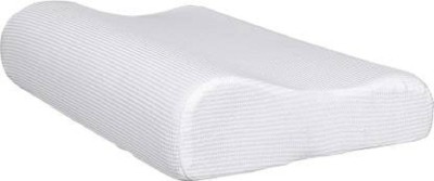 Breewell Cotton Solid Orthopaedic Pillow Pack of 1(White)