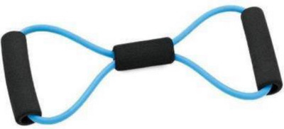 KHALIFA AND BADSHAH fitness 8 Figure resistance tube Resistance Tube (Multicolor) Resistance Tube(Multicolor)