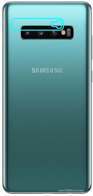 HEAVIN Back Camera Lens Glass Protector for samsung galaxy s10 plus(Pack of: 1)