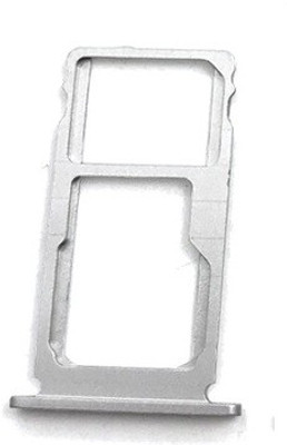 REOTEL Sim Card Tray(Compatible With LENOVO K5 NOTE : SILVER)