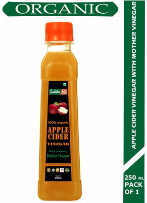 GustativeBite Organic Apple Cider Vinegar with Mother of Vinegar for Weight Loss Vinegar 250ml Vinegar(250 ml)